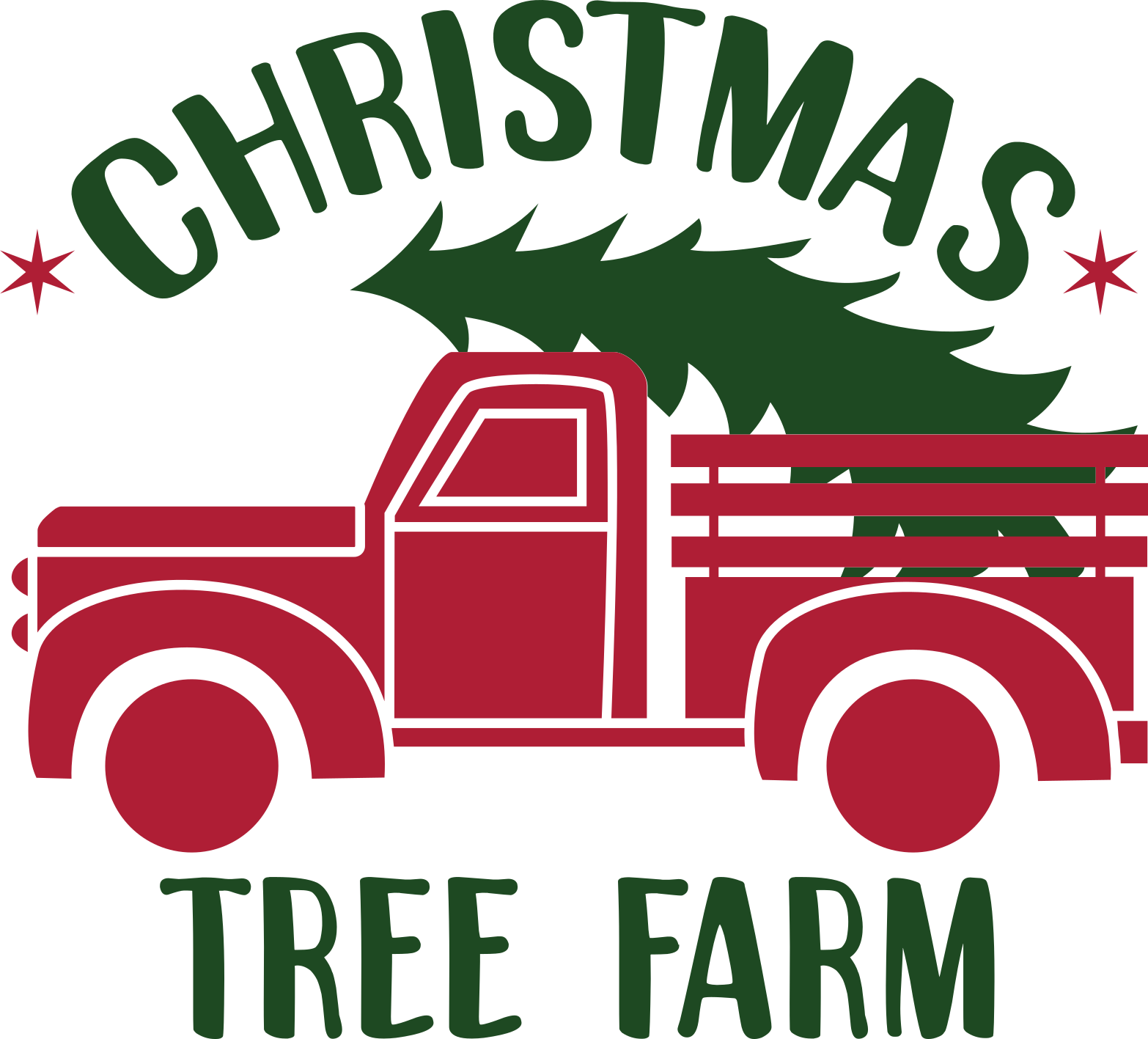 Christmas Tree Farm Vector Christmas Tree Farm Vector