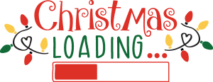 Christmas Loading Vector