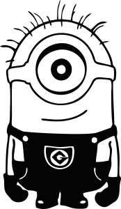 Minions Carl Smile Template