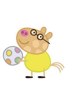 Peppa Pig Pedro Pony Vector