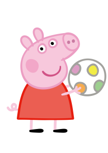 Peppa Pig playing Vector 2