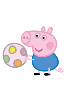 Peppa Pig George Pig Vector