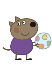 Peppa Pig Danny Dog Vector