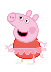 Peppa Pig Swimsuit Vector