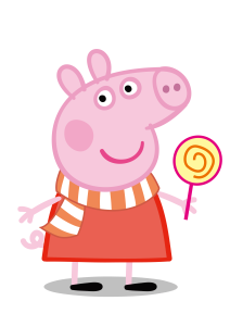 Peppa Pig lollyPop Vector