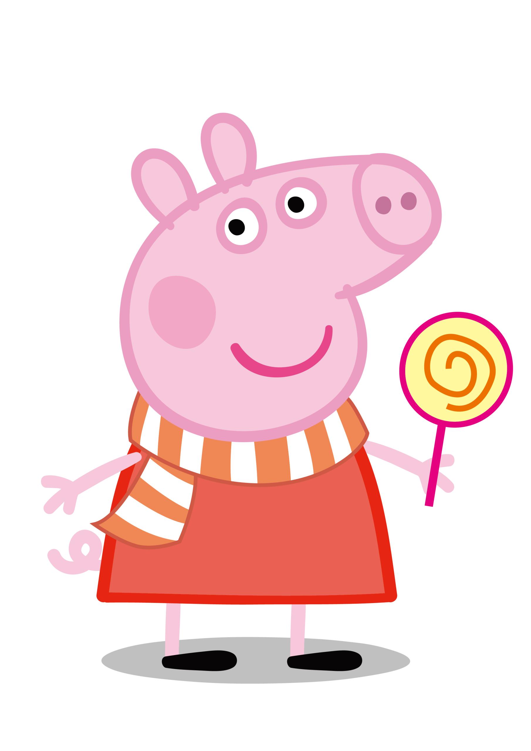 Peppa Pig lollyPop Vector Peppa Pig lollyPop Vector