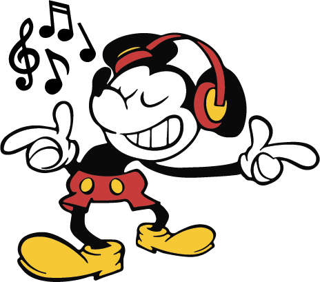 Mickey Mouse Sing Vector Mickey Mouse Sing Vector