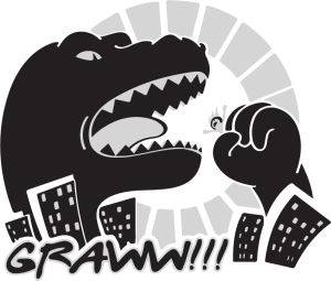 King Kong Godzila Japanese Monster Vector 2