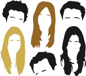 Friends Together Vector 3