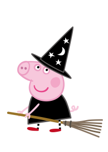 Peppa Pig Halloween Vector 2