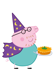 Daddy Pig Halloween costume Vector 2
