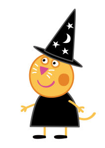 Peppa Pig Candy Cat Halloween Costume Vector
