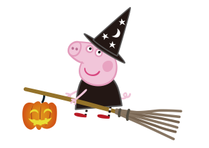 Peppa Pig Halloween Costume Vector 5