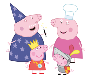 Peppa Pig Faimly Vector 2