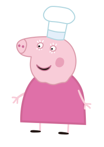 Mummy Pig Vector 2