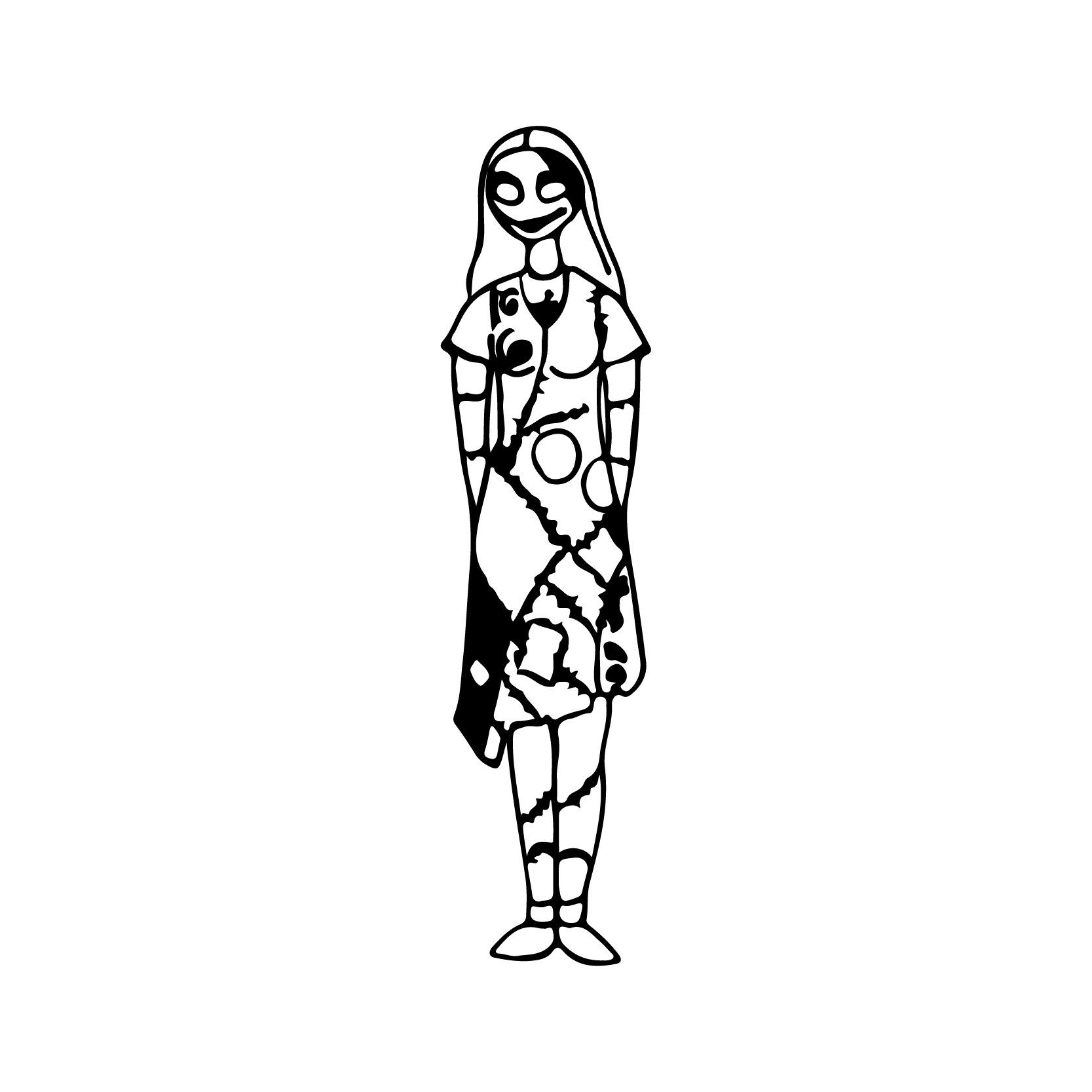 The Nightmare Before Christmas Sally Template The Nightmare Before Christmas Sally Template