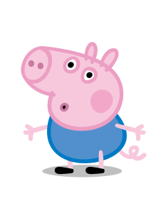 Peppa Pig George Pig Vector 9