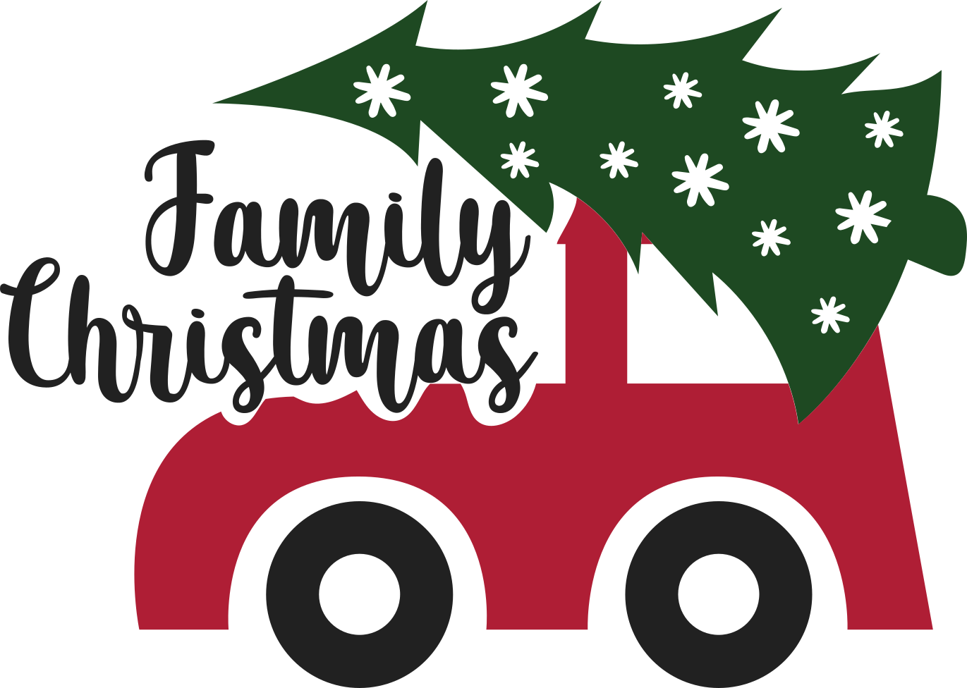 Family Christmas Vector Family Christmas Vector