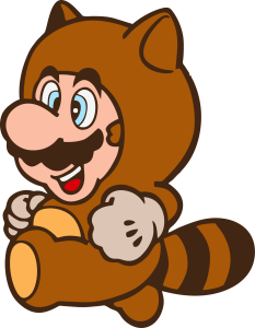 Super Mario Tanooki Vector