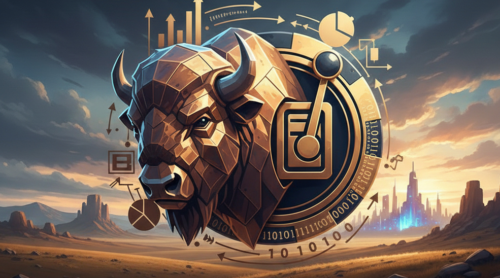 3d bison logo 01