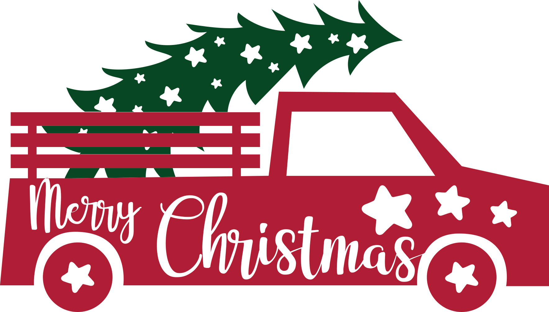 Merry Christmas Truck Vector 6 Merry Christmas Truck Vector 6