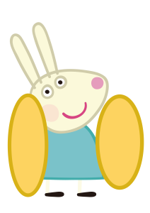Peppa Pig Rebecca Rabbit Vector