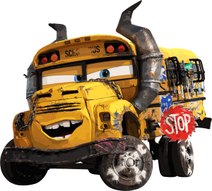 Disney Pixer Cars Miss Fritter PNG SVG