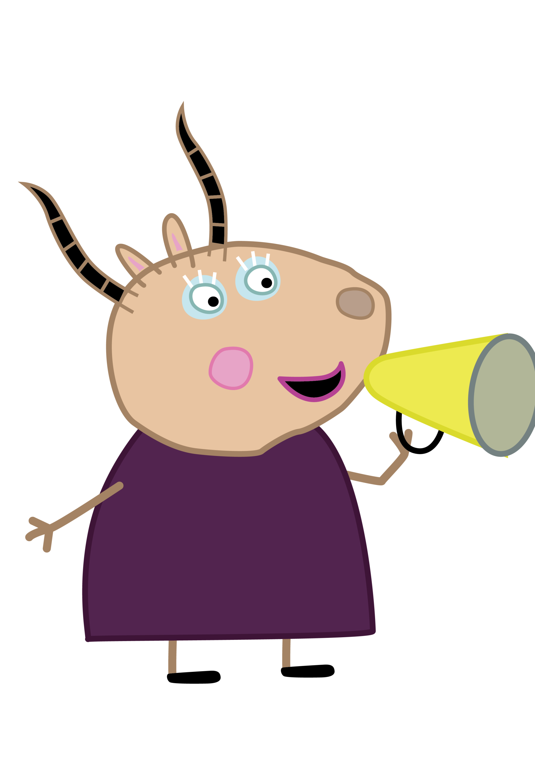 Peppa Pig Gabriella Goat Vector 2 Peppa Pig Gabriella Goat Vector 2