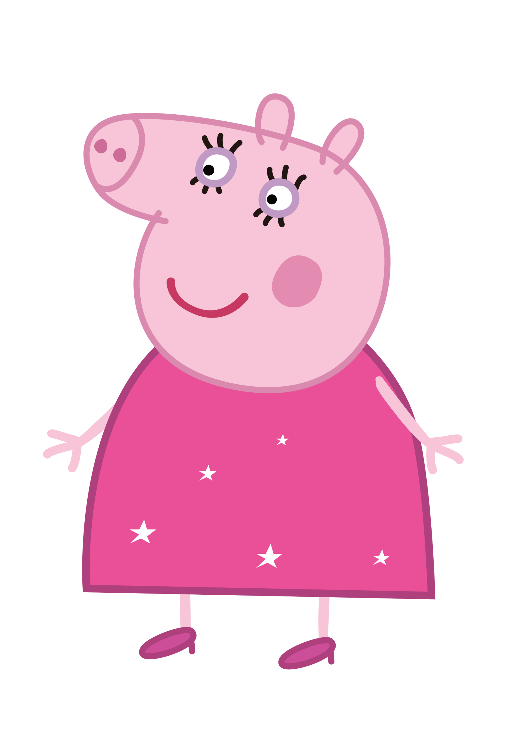 Peppa Pig Mummy Pig Vector 4 Peppa Pig Mummy Pig Vector 4