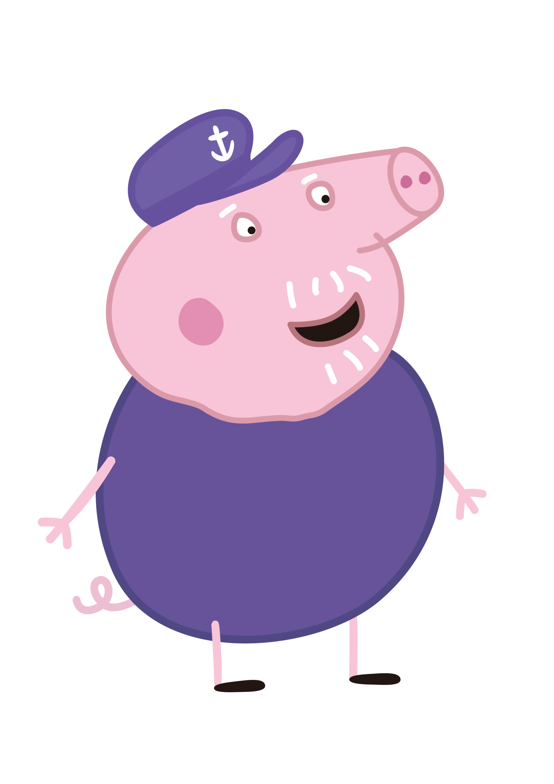 Peppa Pig Grandpa Pig Vector 3 Peppa Pig Grandpa Pig Vector 3