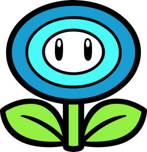 Super Mario Ice Flower Vector