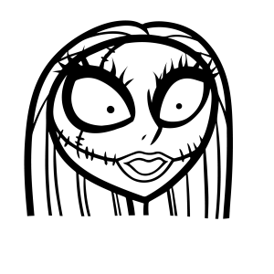 The Nightmare Before Christmas Sally Template