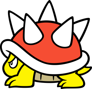 Super Mario Spiny Vector