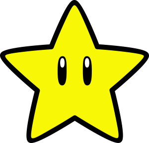 Super Mario Star Vector