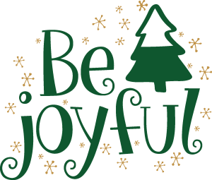 Christmas Be Joyful Vector