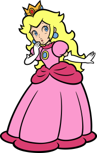 Super Mario Princess Peach Vector 5