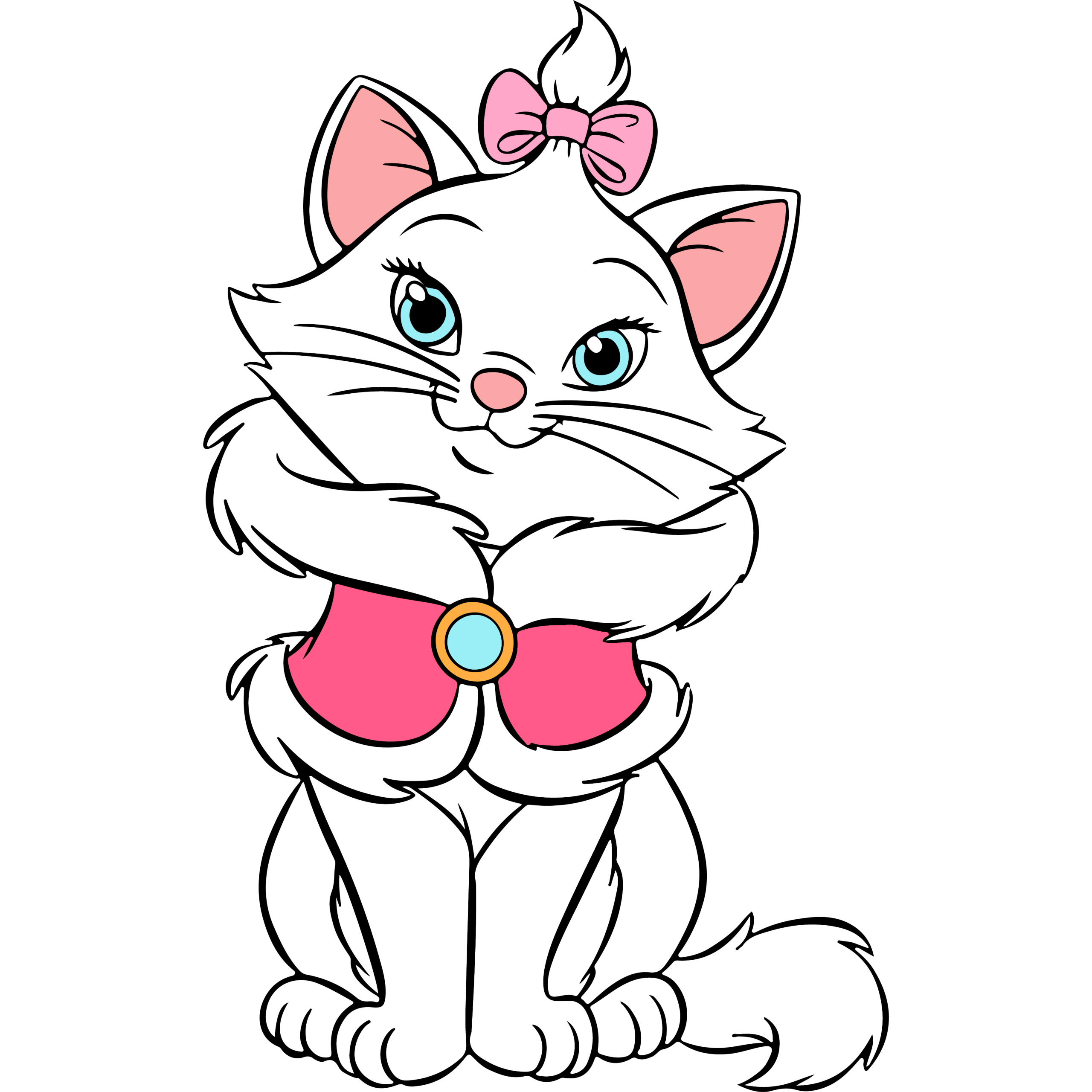 Aristocats Marie Smile Vector 7 Aristocats Marie Smile Vector 7