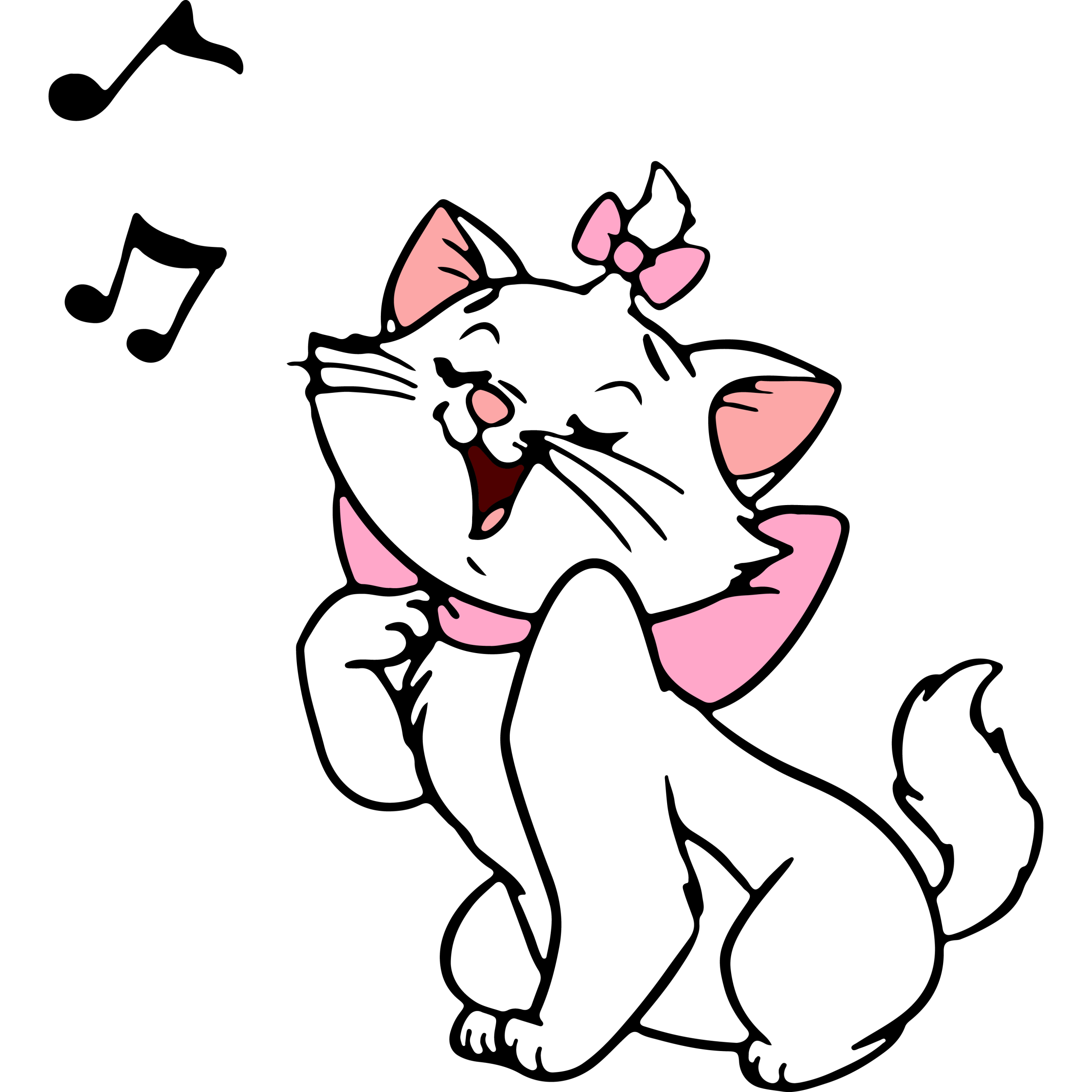 Aristocats Marie Singing Vector Aristocats Marie Singing Vector
