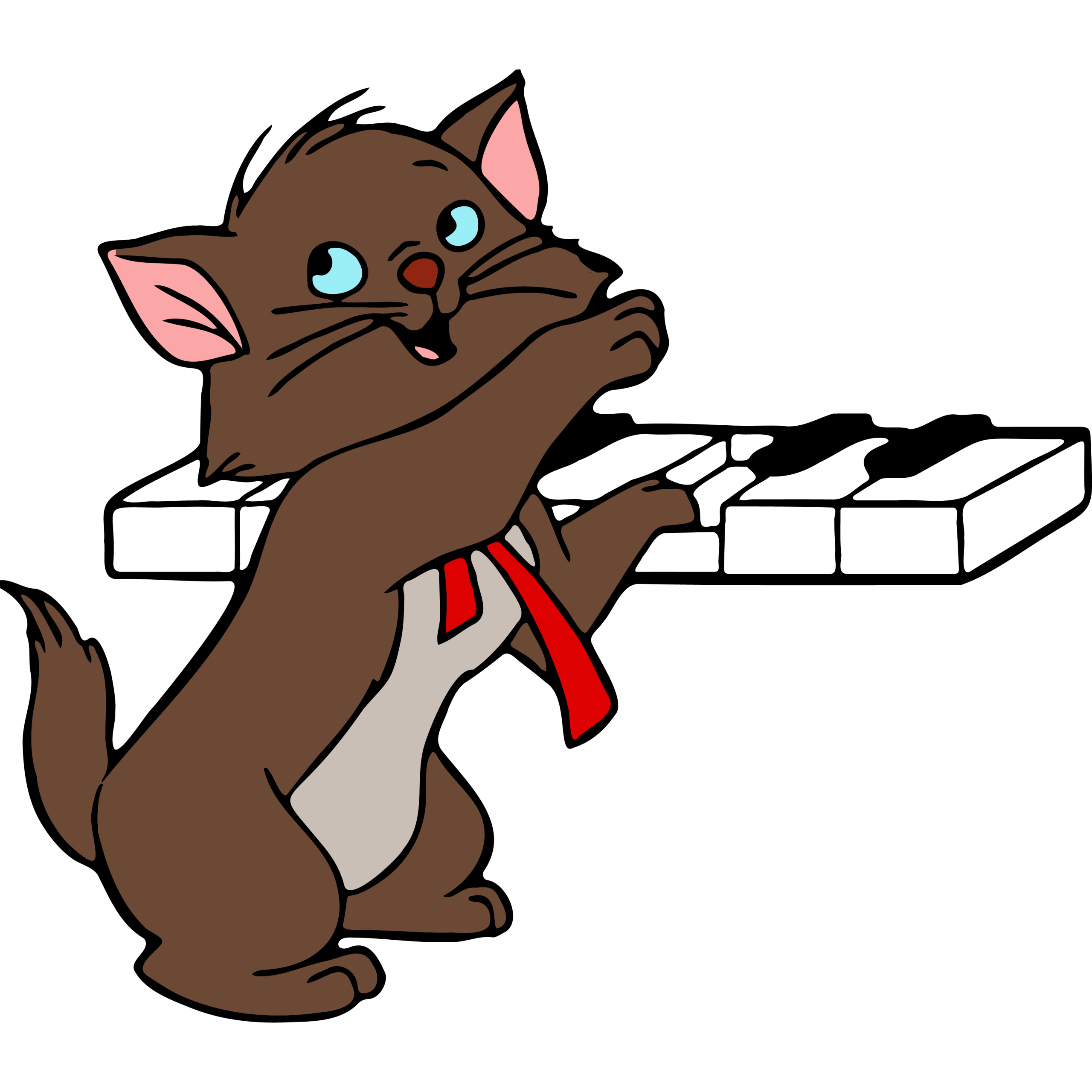 Aristocats Berlioz Playing Piano Vector Aristocats Berlioz Playing Piano Vector
