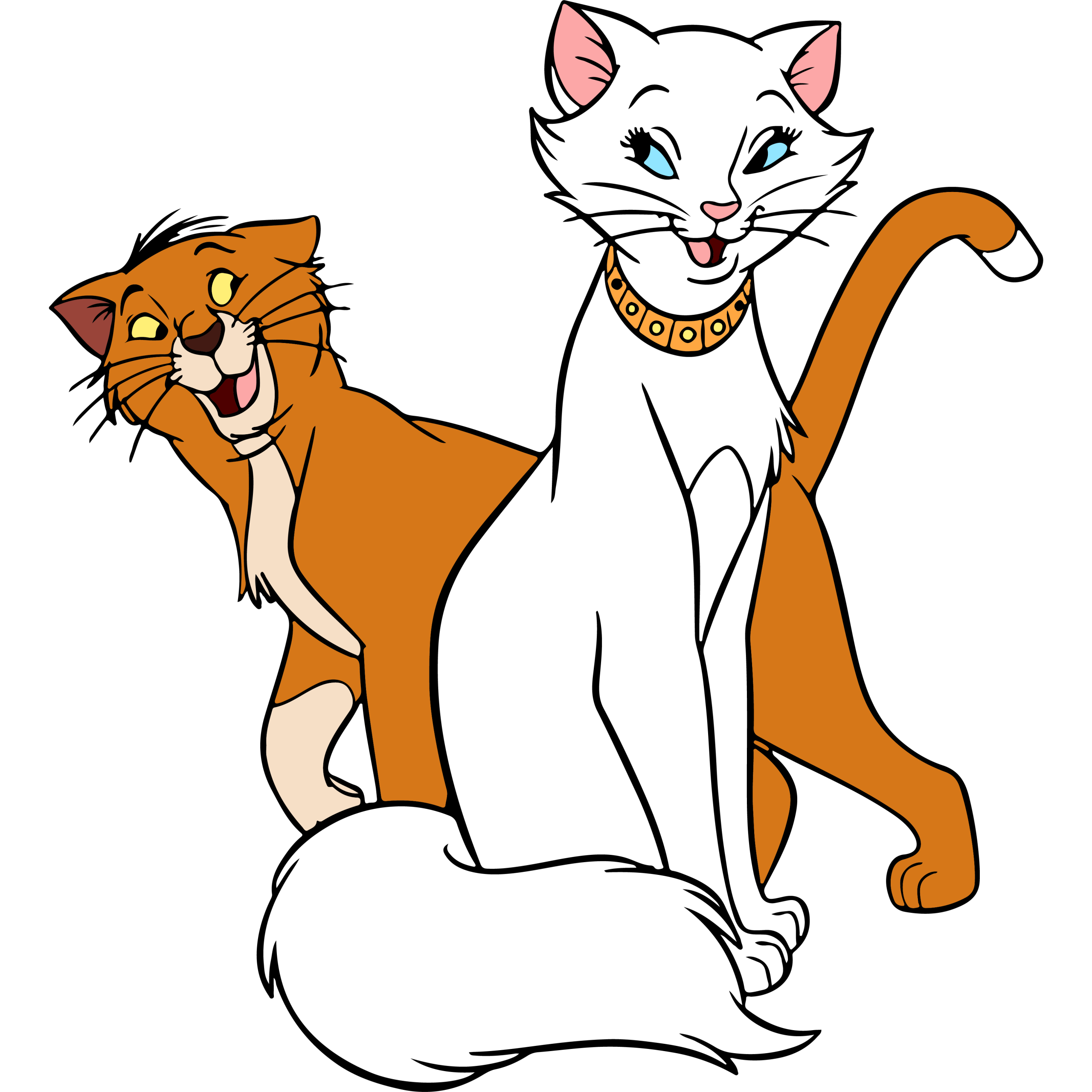 Aristocats Duchess And Thomas O’Malley Vector Aristocats Duchess And Thomas O’Malley Vector