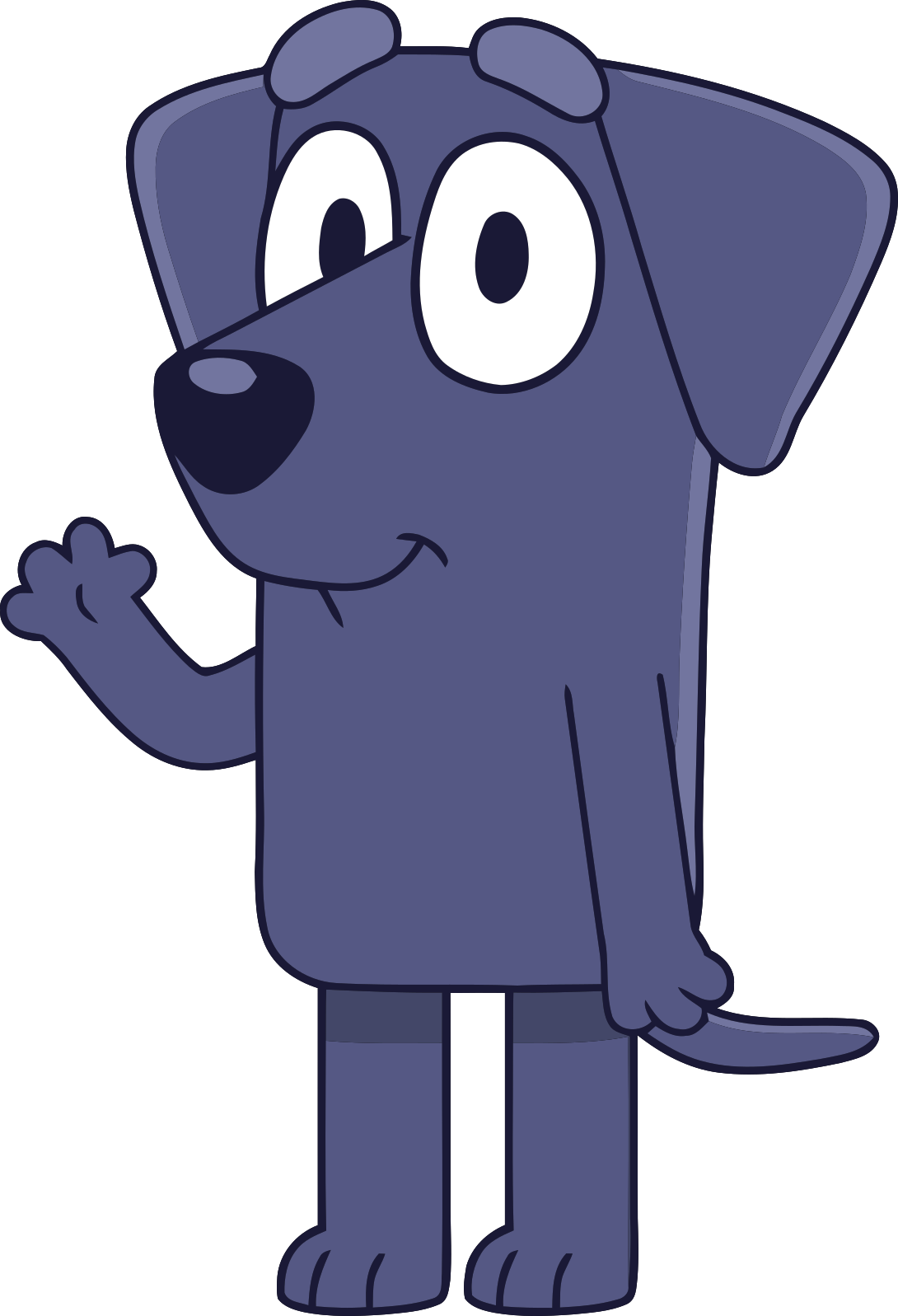 Bluey Jean-Luc Vector Bluey Jean-Luc Vector