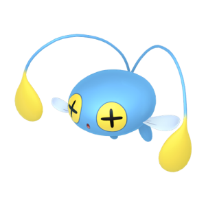 Pokemon Chinchou Vector