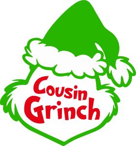 Grinch Christmas Cousin Vector
