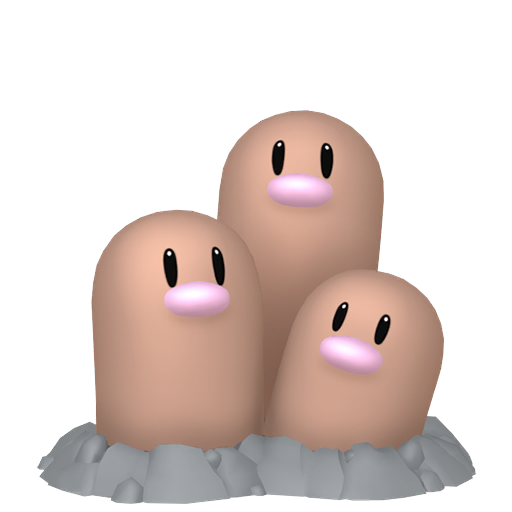 Pokemon Dugtrio Template Pokemon Dugtrio Template