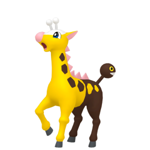 Pokemon Girafarig Template