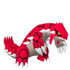Pokemon Groudon Template