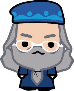 Harry Potter Albus Dumbledore Vector
