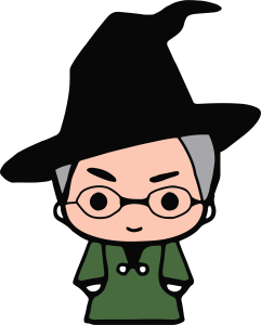 Harry Potter Minerva McGonagall Vector
