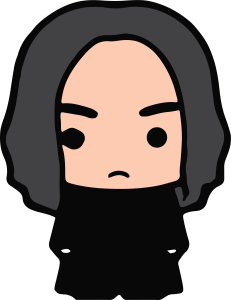 Harry Potter Professor Severus Snape Vector