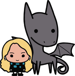 Harry Potter Luna Lovegood And Thestral Vector